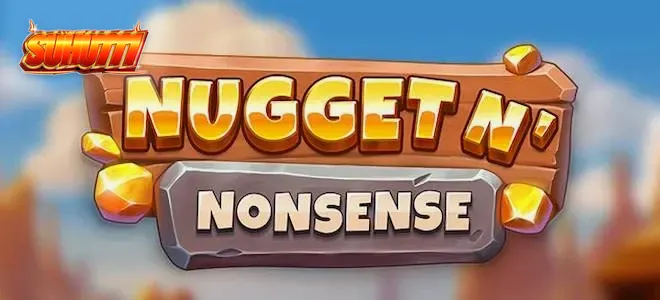 Tampilan visual slot Nugget n’ Nonsense dengan nuansa tambang yang dinamis.